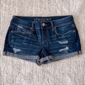 ⭐️SOLD⭐️ Aeropostale SHORTY Denim Shorts Size 0